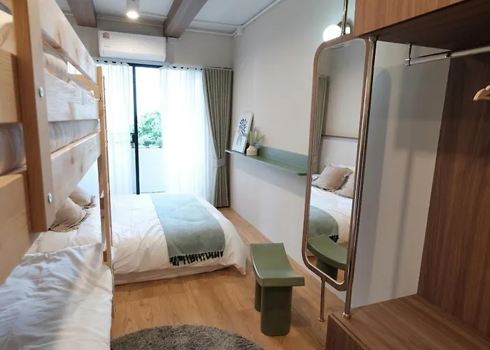 The Shantipan Lotus - Cozy 2br Family 400m From Bts Station 公寓 *