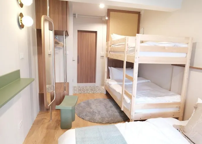 公寓 The Shantipan Lotus - Cozy 2br Family 400m From Bts Station 曼谷