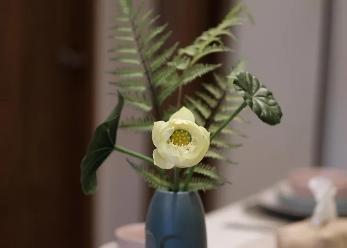 公寓 The Shantipan Lotus - Cozy 2br Family 400m From Bts Station